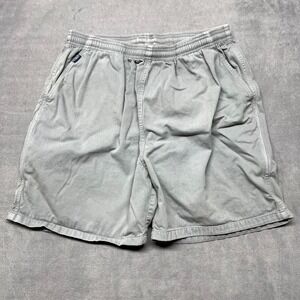 Crazy Shirts Hawaii Shorts Mens XL Gray Cotton High Rise Elastic Waist Casual